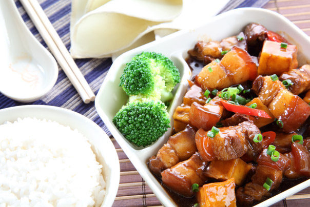 土豆红烧肉饭